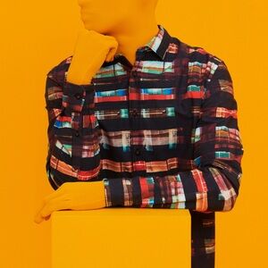 Desigual Multicolor Slim Shirt